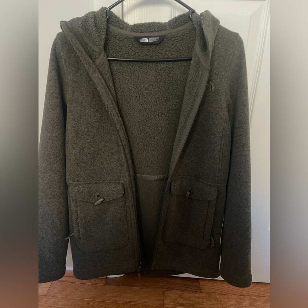 The North Face Fuzzy Knit Jacket